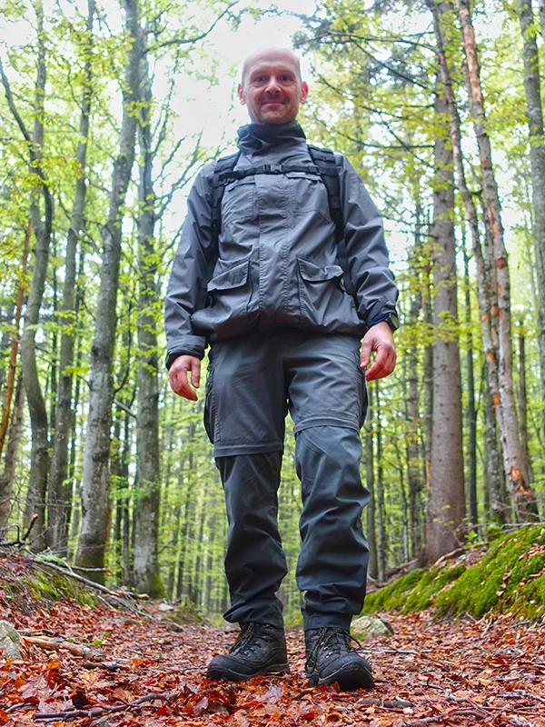 Jürgen Zahrl im bayrischen Wald